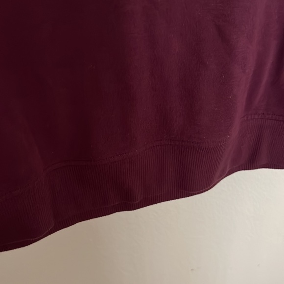 Fizz and Eddie size small purple sweater with mesh sleeves - Picture 7 of 7